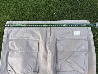 Pantalones Mason's grises cargo