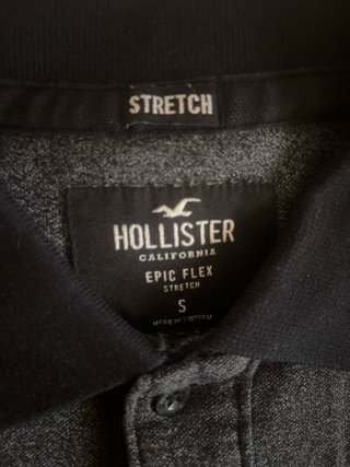 Polo Hollister Gris