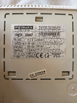 Telefonillo Fermax Blanco
