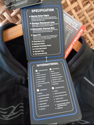 Chaqueta Moto Mujer RST S-1 Negra