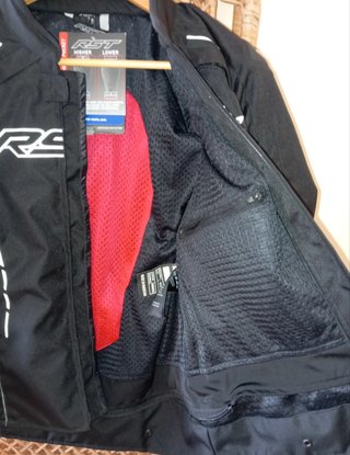 Chaqueta Moto Mujer RST S-1 Negra