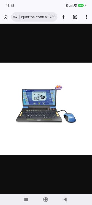 Ordenador VTech Bilingüe Español-Inglés Azul