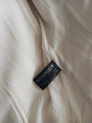 Chaleco pelo Zara blanco talla única