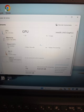 Ordenador portátil DELL I3 ONCEAVA GENERACIÓN 8RAM