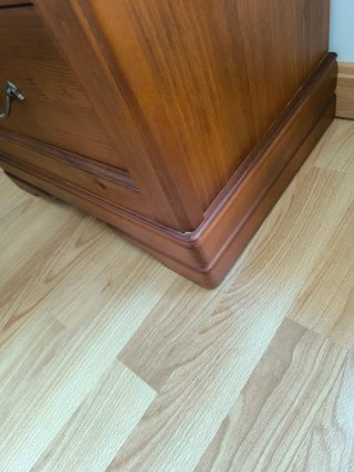 Sinfonier madera sapelly 7 cajones
