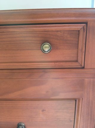 Sinfonier madera sapelly 7 cajones