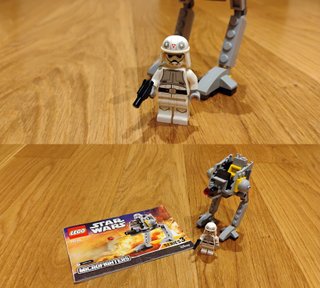 LEGO Star Wars 9 Microfighters + Minifiguras