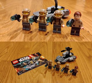 LEGO Star Wars 9 Microfighters + Minifiguras