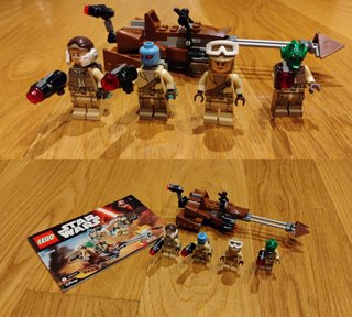 LEGO Star Wars 9 Microfighters + Minifiguras