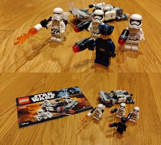 LEGO Star Wars 9 Microfighters + Minifiguras