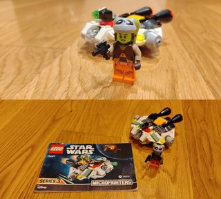 LEGO Star Wars 9 Microfighters + Minifiguras