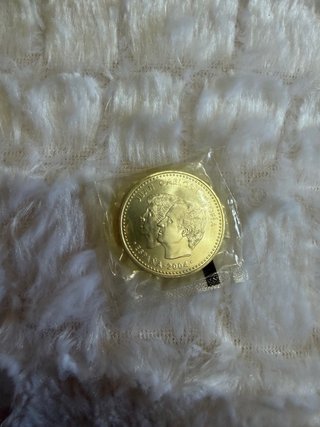 Moneda Conmemorativa Felipe y Letizia 2004