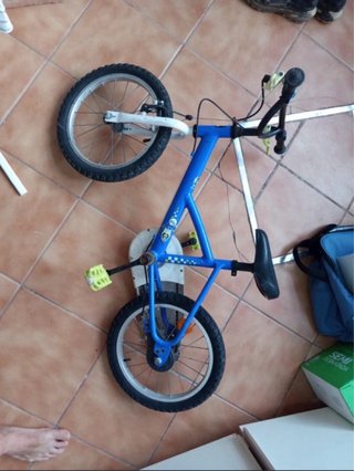 Bicicleta Infantil Btwin 4-6 años Azul