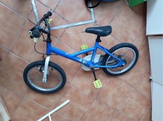 Bicicleta Infantil Btwin 4-6 años Azul