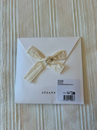 Pañuelo estampado leopardo Sezane