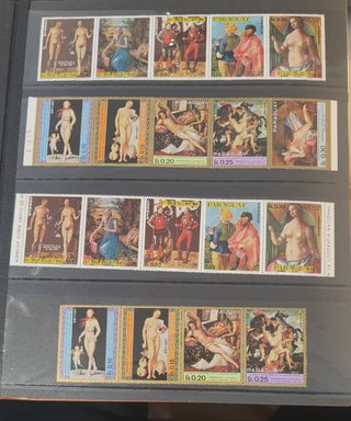Sellos Arte y Desnudos - 550 Sellos + Bloques