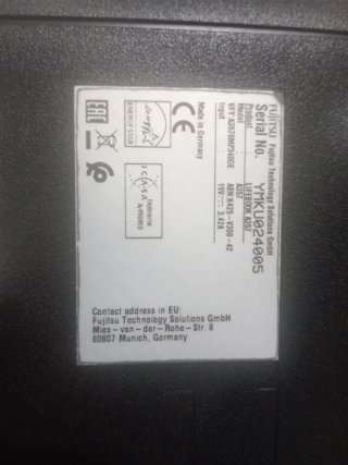 Portátil Fujitsu para piezas