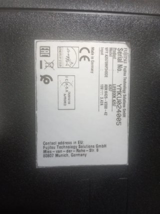Portátil Fujitsu para piezas