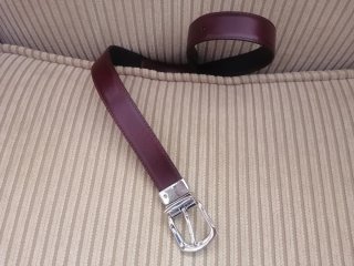 Cinturón de vestir reversible para niños