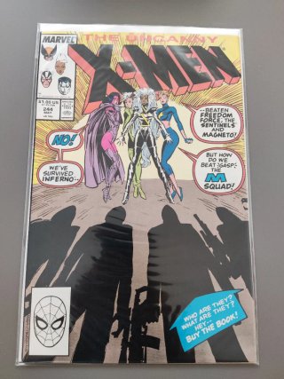 Uncanny X-Men 244 Marvel 1989