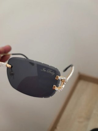 Gafas de sol Ice Baby doradas y negras