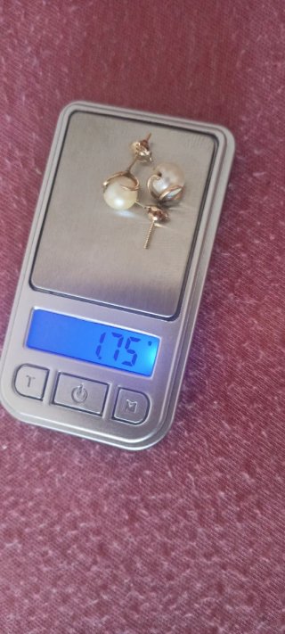 Pendientes Oro 18k Perlas Naturales