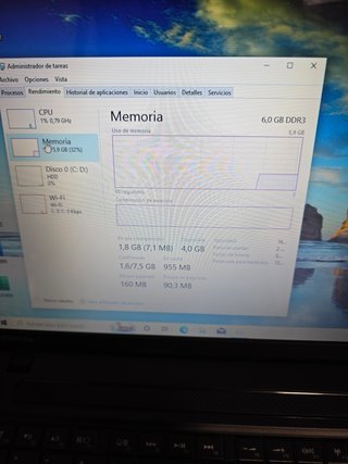 Ordenador portátil Toshiba INTEL ICORE 5, 8RAM