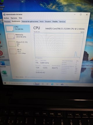 Ordenador portátil Toshiba INTEL ICORE 5, 8RAM