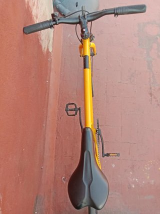 Bicicleta carretera Fiex Talla L Amarilla