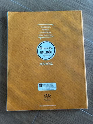 Lingua Galega e Literatura, 4 ESO, Operación mundo