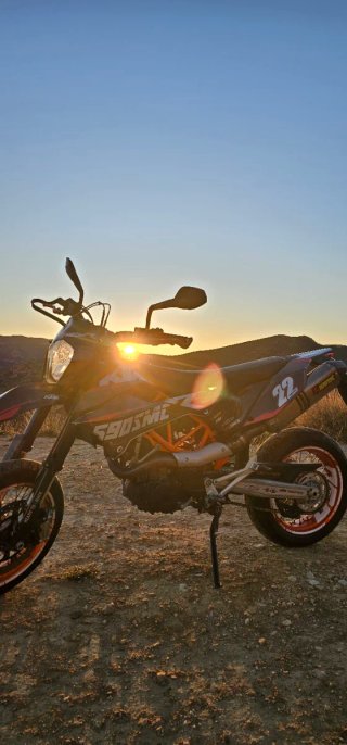 KTM 690 SMC R Supermotard Naranja/Negra