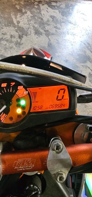 KTM 690 SMC R Supermotard Naranja/Negra