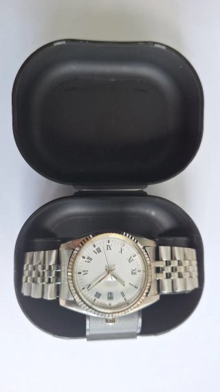 Reloj Pulsera Hombre Acero Inoxidable