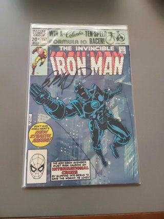 Iron Man 152 Marvel 1981 Firmado Bob Layton