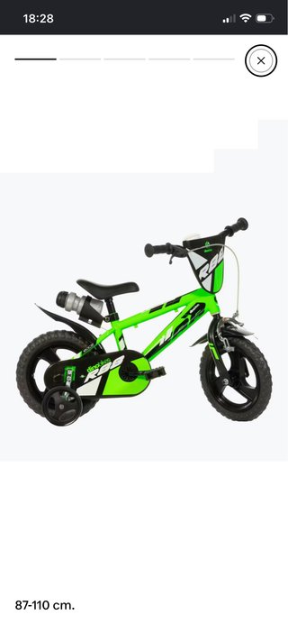 Bicicleta Dino Bikes R88 Niños 3-4 Años