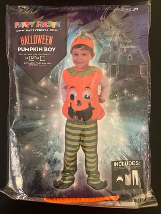 Disfraz Infantil Calabaza Niño Talla