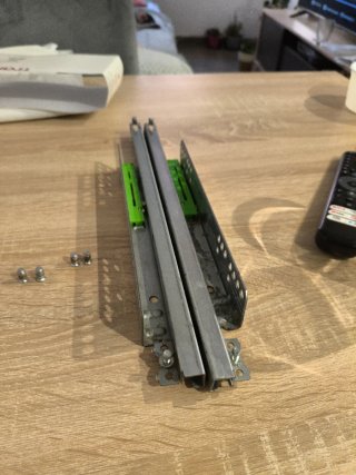 Guías cajón ocultas FGV EXCEL 350 con freno