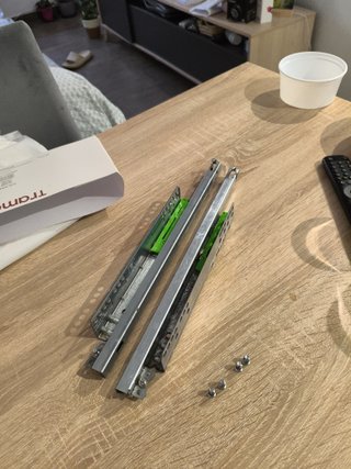 Guías cajón ocultas FGV EXCEL 350 con freno