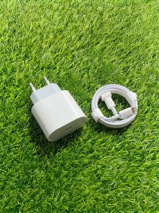 Cargador de Apple USB-C 20W Carga Rápida + Cable