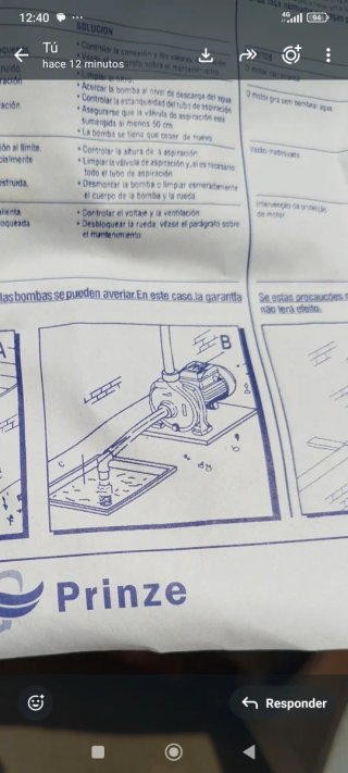 Bomba de agua para pozo
