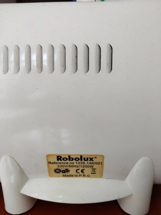 Mini horno nuevo Robolux blanco