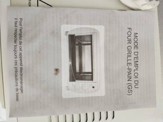 Mini horno nuevo Robolux blanco