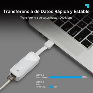 Adaptador TP-Link USB 3.0 a Gigabit Ethernet