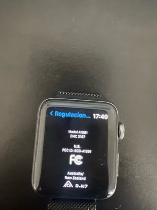 Apple Watch Series 3 Negro
