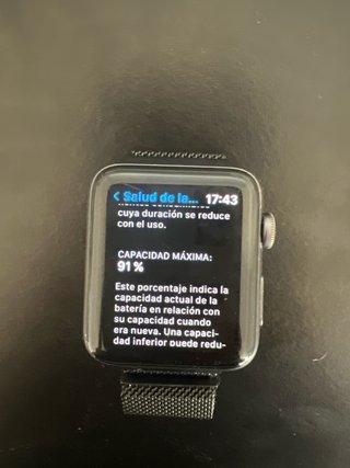 Apple Watch Series 3 Negro