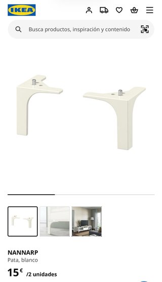 16 Gambe per Mobili Besta IKEA