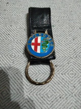 Llavero Vintage Alfa Romeo Años 70 coleccionista