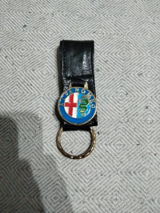 Llavero Vintage Alfa Romeo Años 70 coleccionista