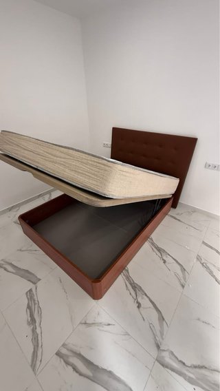 Cabezal de cama polipiel Chocolate