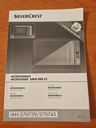 Microondas Silvercrest